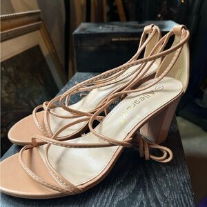 Open toe heels